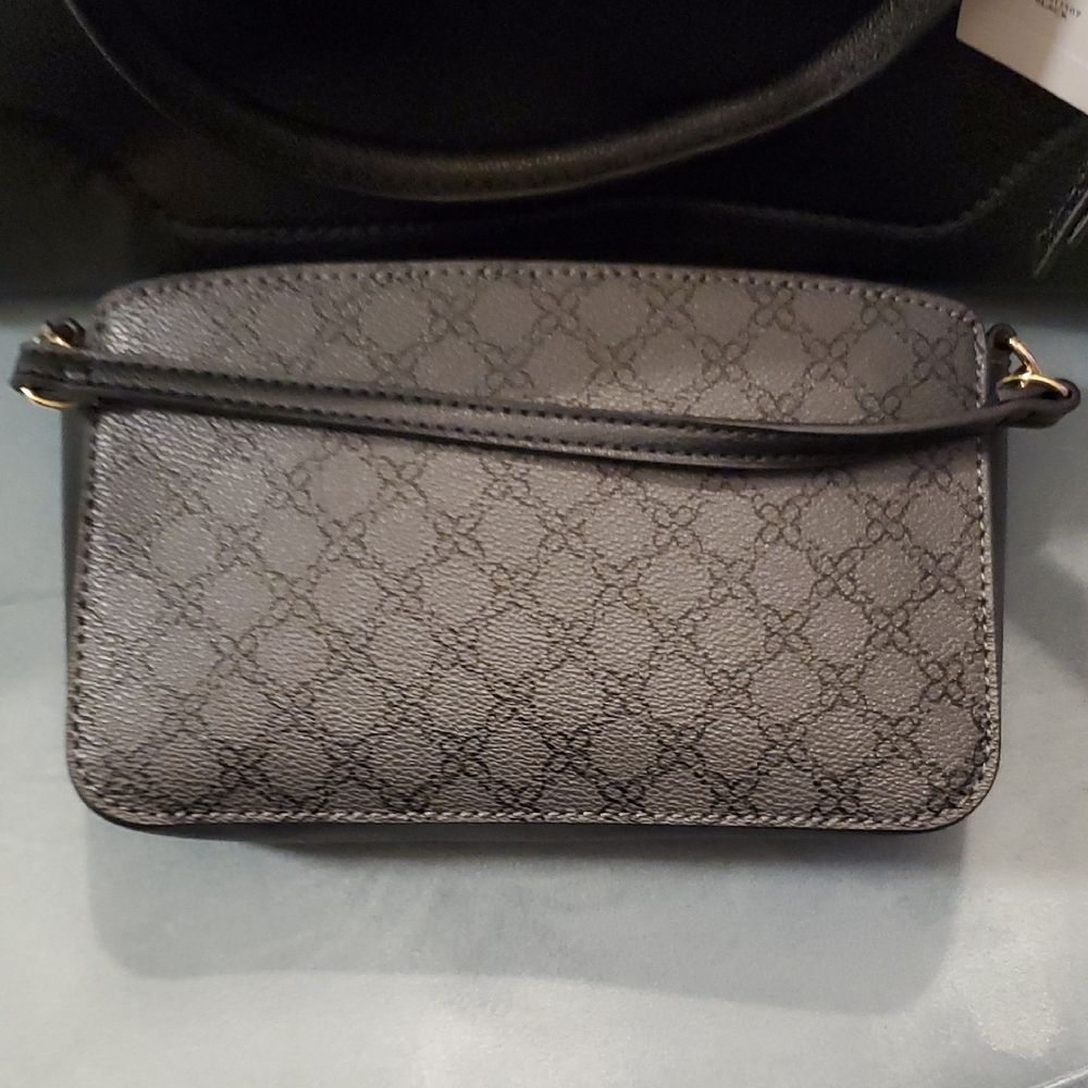 Nine West Elegant Black Purse W Bonus Mini Purse.. - Picture 10 of 15